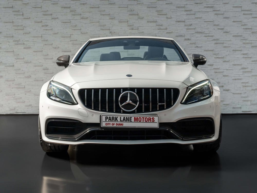 Used 2019 Mercedes C63s Convertible White For Sale